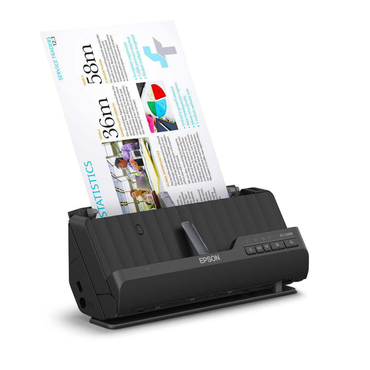 Skeneriai Epson ES-C320W